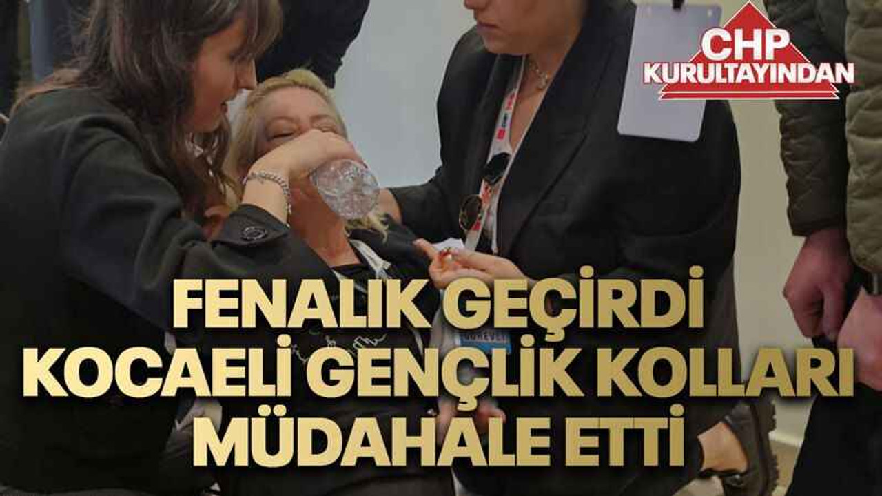 Fenalık geçirdi Kocaeli gençlik kolları müdahale etti